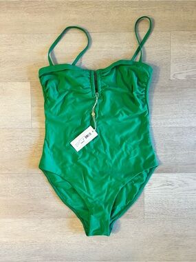 Kobi Halperin Green One-Piece Swimsuit